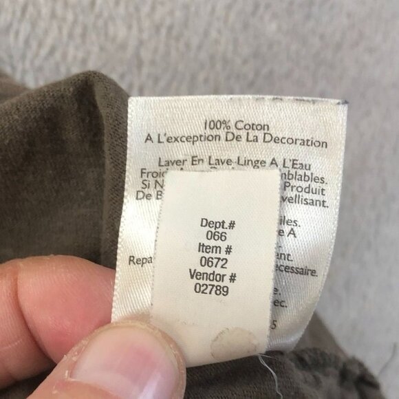 Eddie Bauer Mens T-Shirt Large Green Short Sleeve Classic Casual Cotton Top - Picture 5 of 8